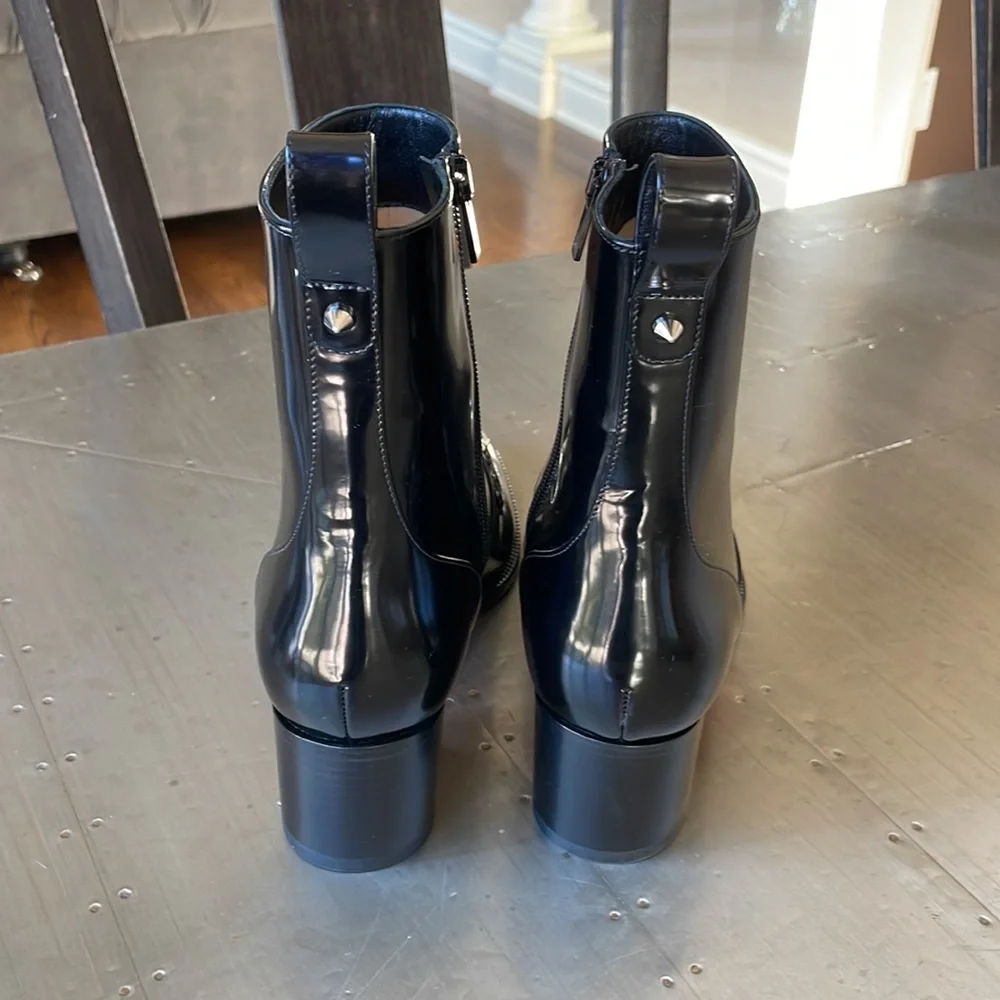 Christian louboutin mayerswing donna 55mm black classic boot bootie sz 39 - Picture 7 of 10